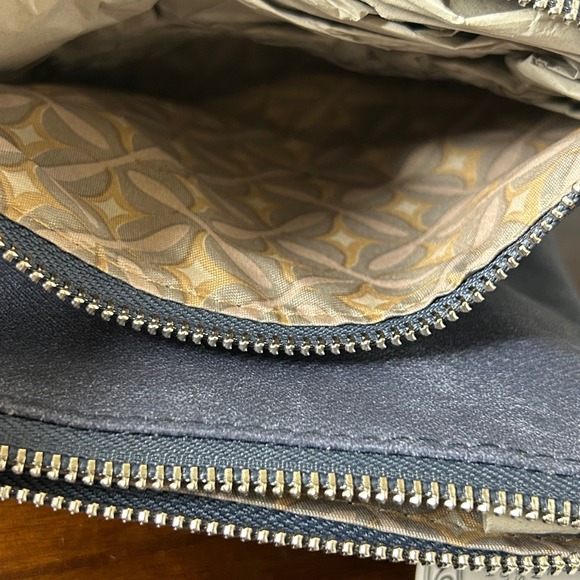 CXL by Christian Lacroix NWT Wristlet Duo Indigo Denim Look Faux Leather - Picture 12 of 12